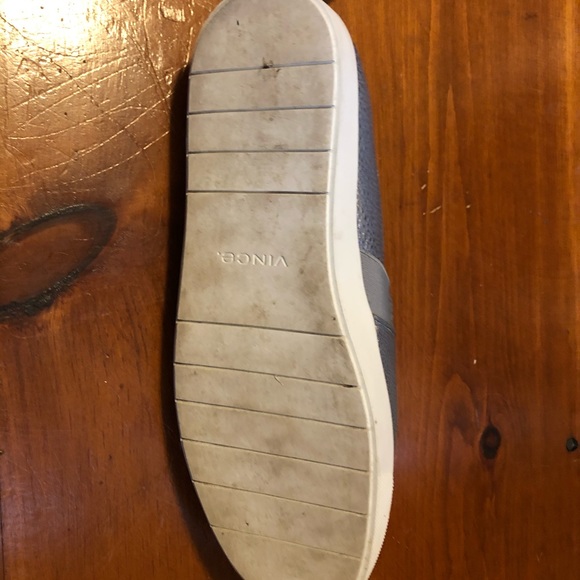 Vince slip on silver sneakers - Picture 3 of 3